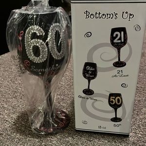 60 wine glass NWB